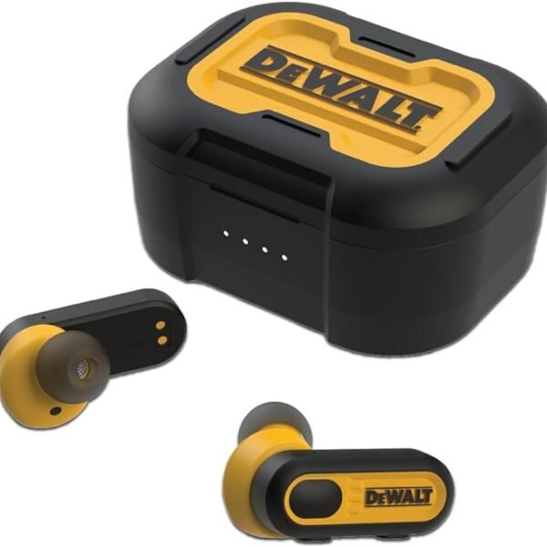 DEWALT True Wireless Bluetooth Earbuds